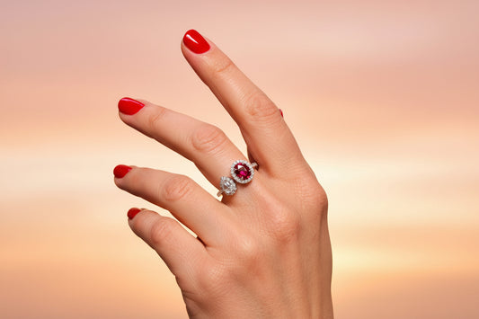 Anello Grace Ruby