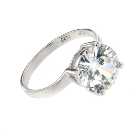 Anello solitario 10mm