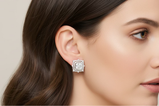 Orecchini Aura Square