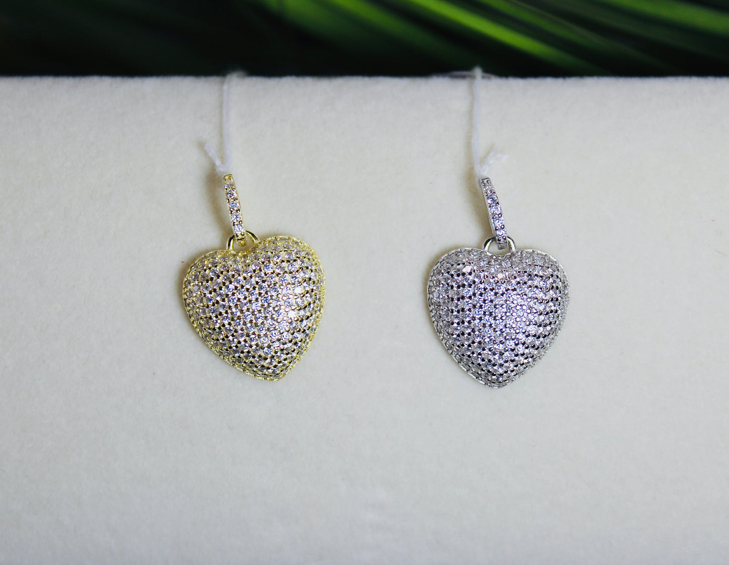 Ciondolo Cuore pavé