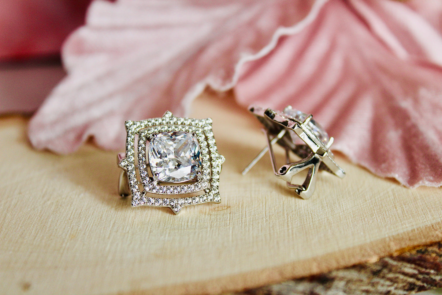 Orecchini Aura Square