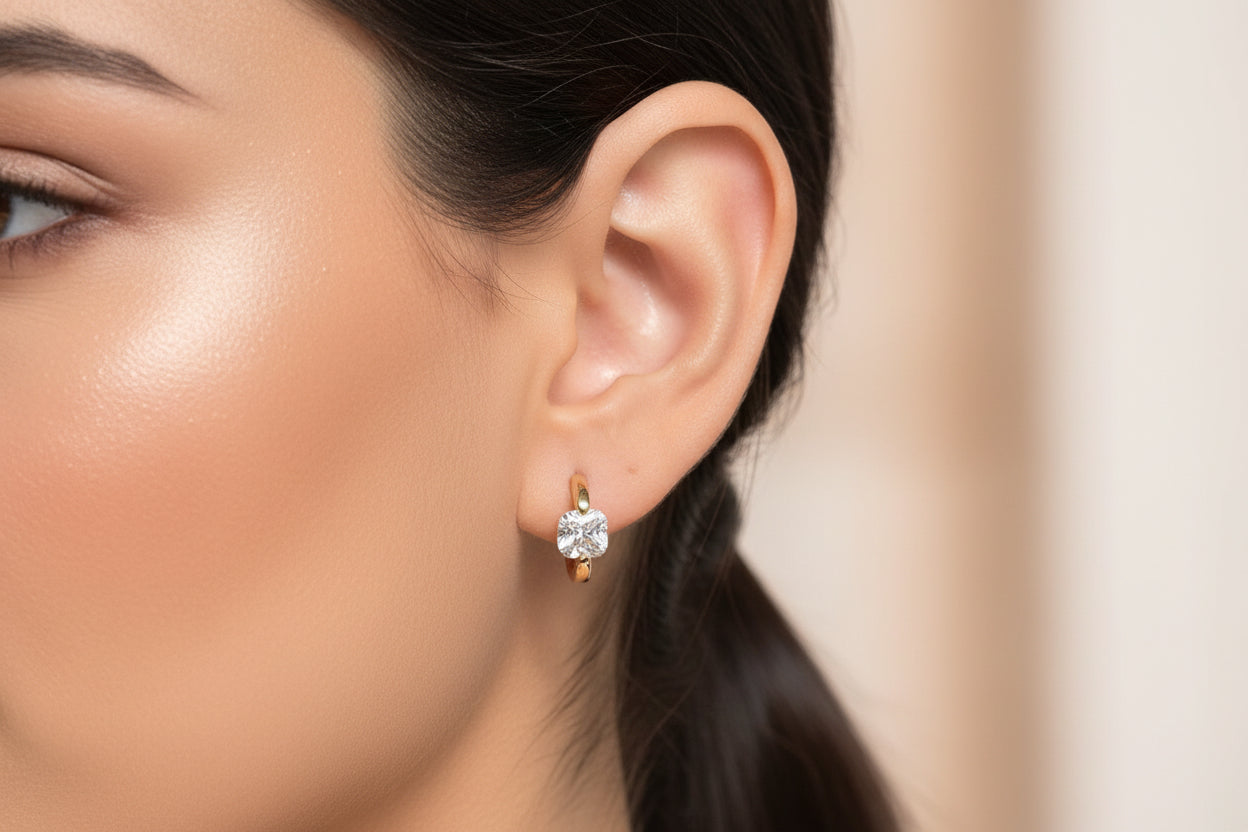 Orecchini a cerchio 13mm