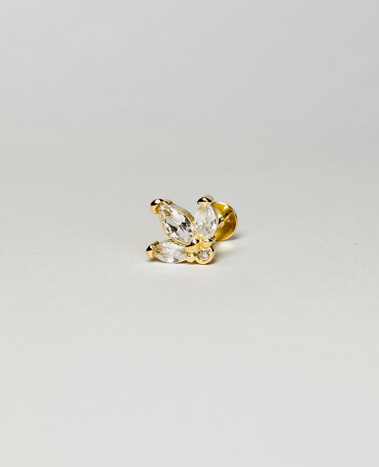 Orecchino Piercing petali