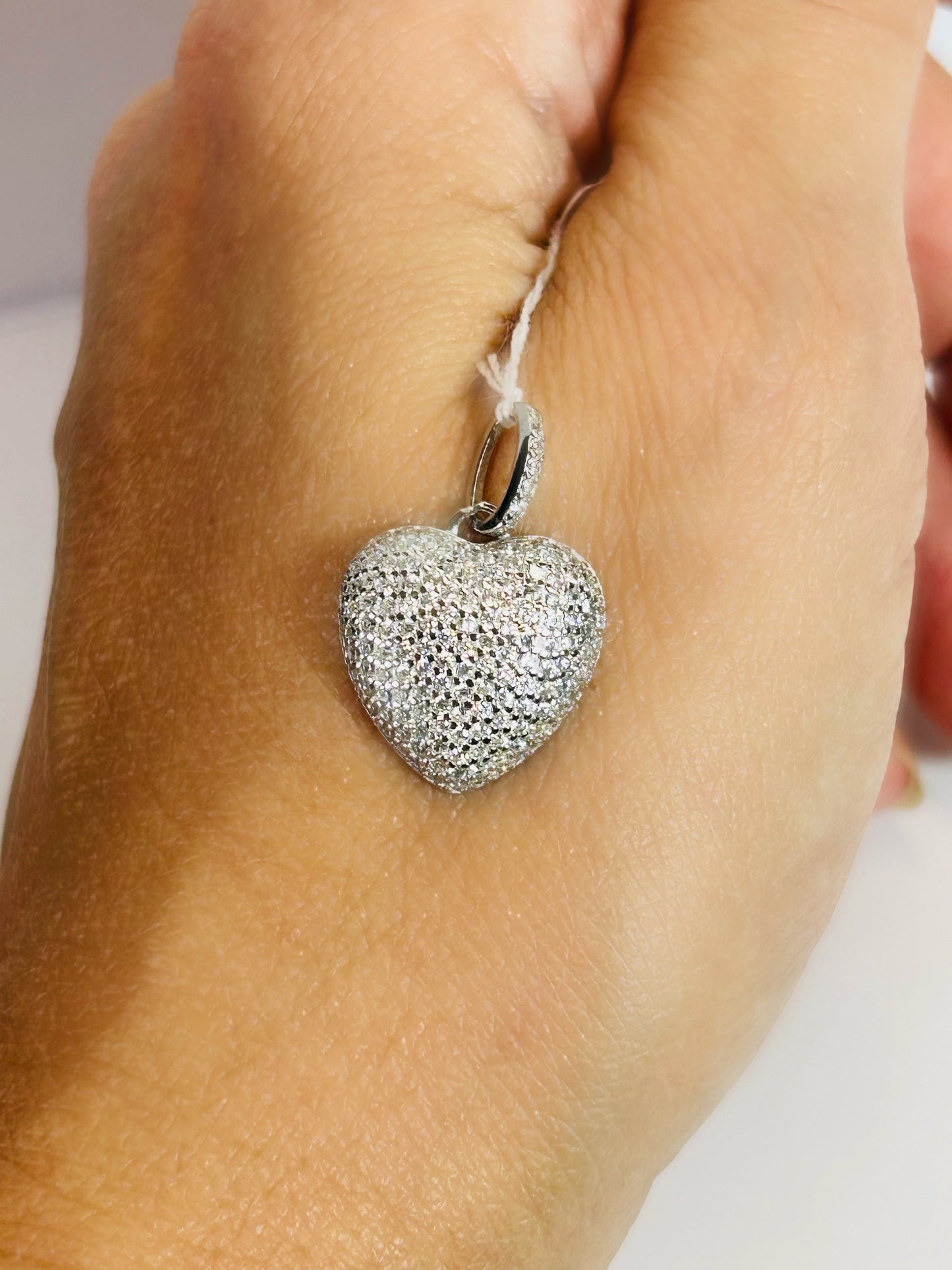 Ciondolo Cuore pavé