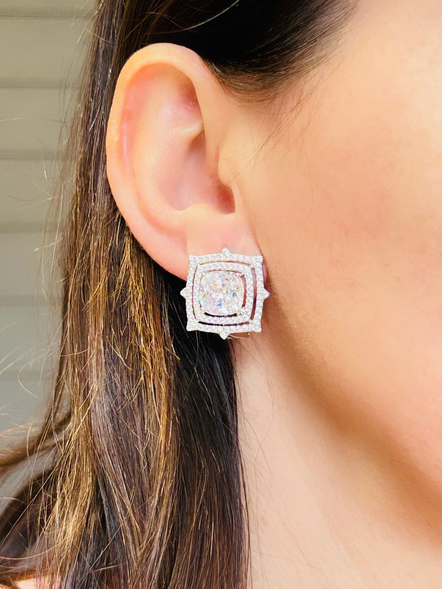 Orecchini Aura Square