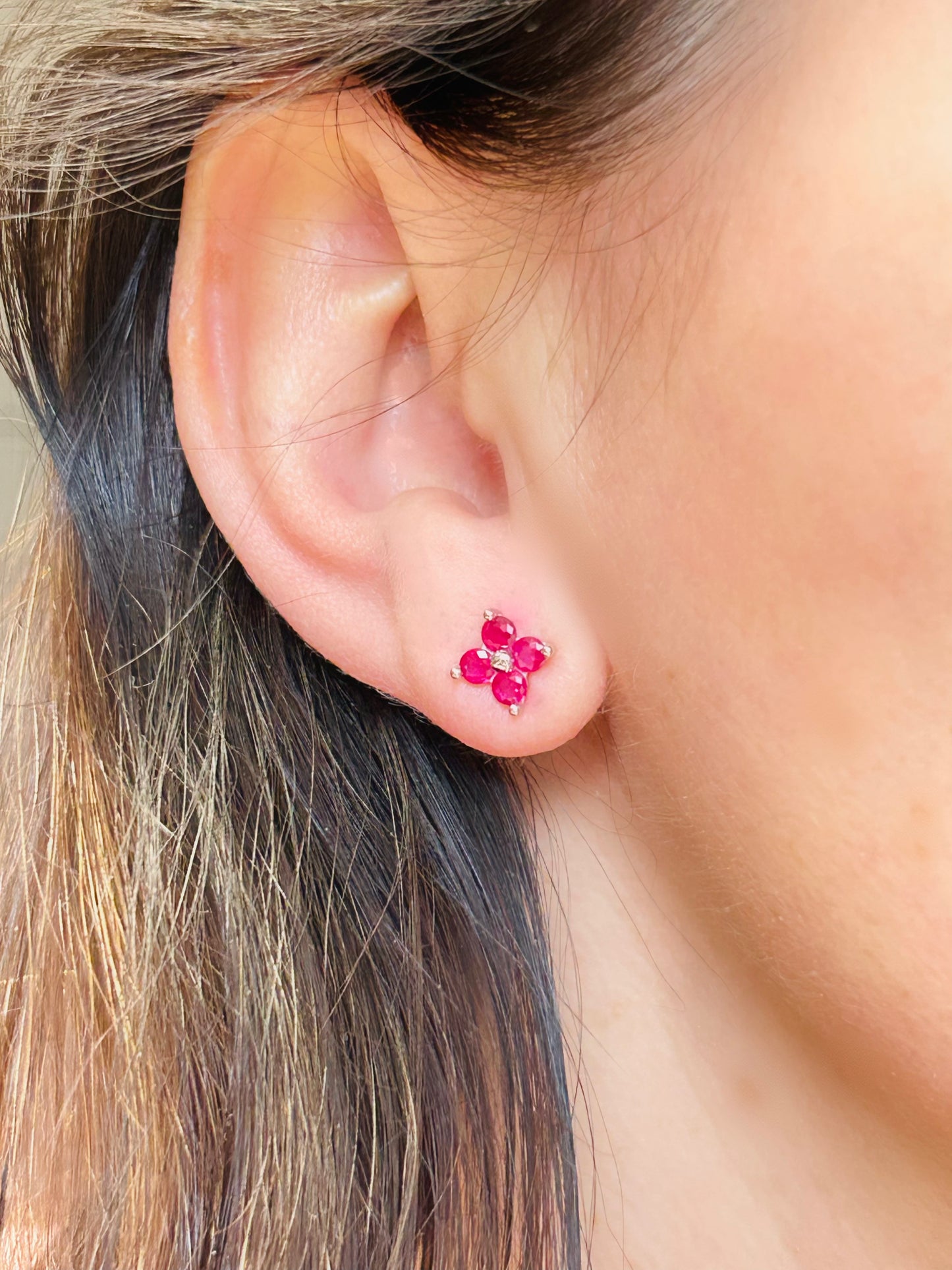 Orecchini Flora mini