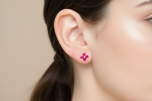 Orecchini Flora mini